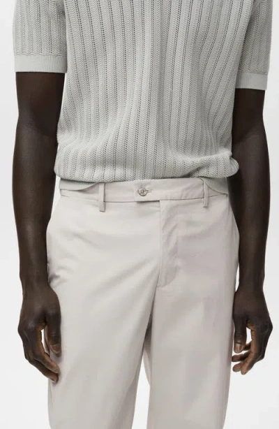 Mango Slim Fit Cotton Pants In Black