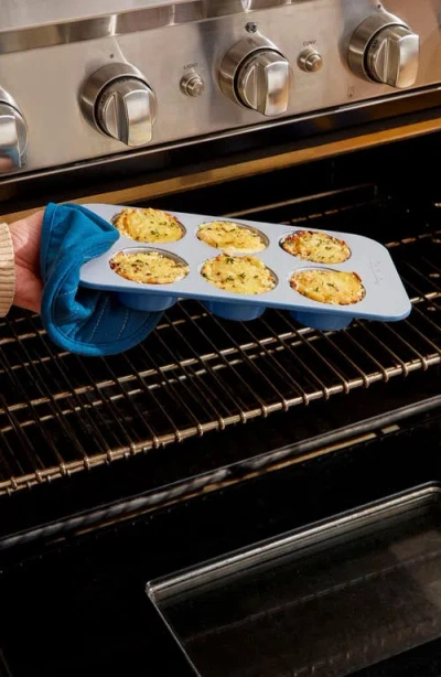 Caraway 6-cup Nonstick Ceramic Muffin Pan In Gray