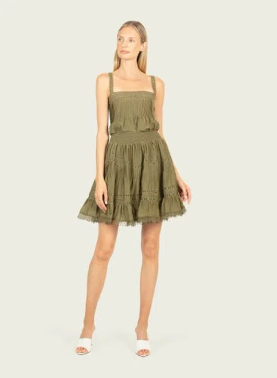 Secret Mission Audrey Skirt In Green