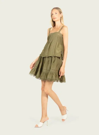 Secret Mission Audrey Skirt In Green