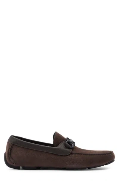 Ferragamo Parigi Double Gancio Bit Driving Loafer