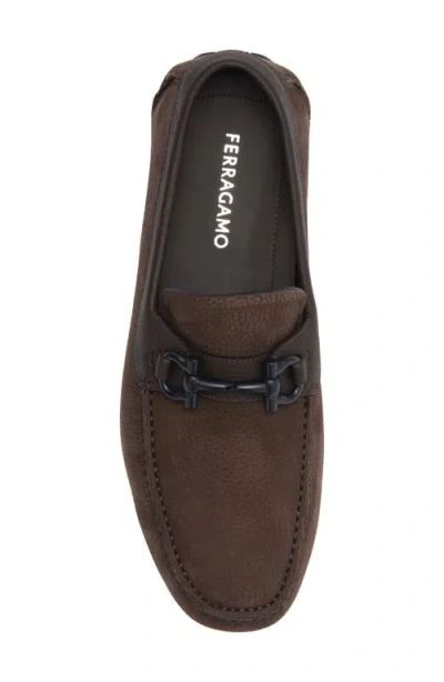 Ferragamo Parigi Double Gancio Bit Driving Loafer
