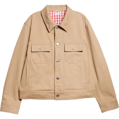 Thom Browne Khaki Backstrap Utility Jacket