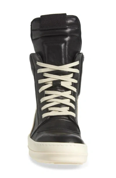 Rick Owens Geobasket High Top Sneaker In Multi