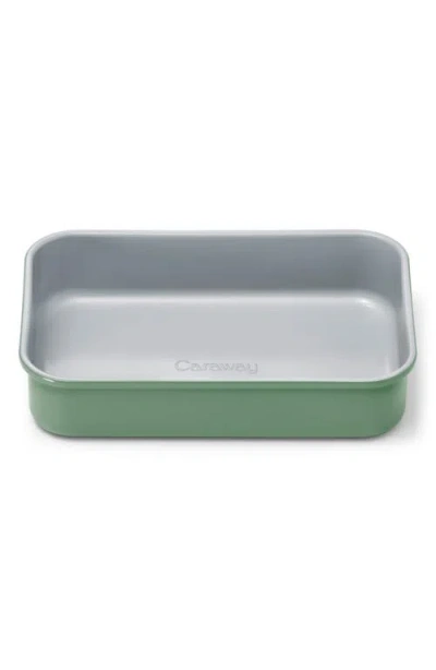 Caraway Mini Rectangle Pan In Green