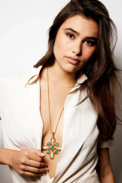 Sylvia Toledano Croix Baroque Necklace
