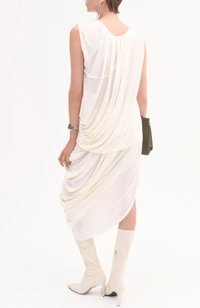 Co Draped Skirt In White