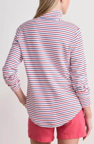 Vineyard Vines Stripe Shep Shirt In Red