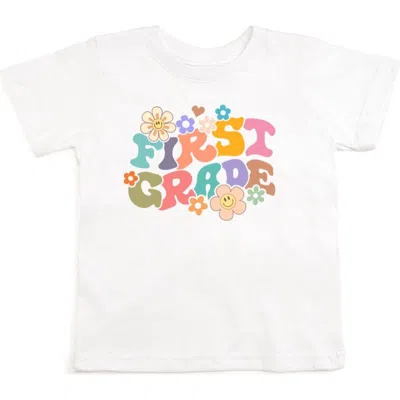 Sweet Wink Girls' First Grade Retro Short Sleeve T-shirt - Little Kid, Big Kid In Multi