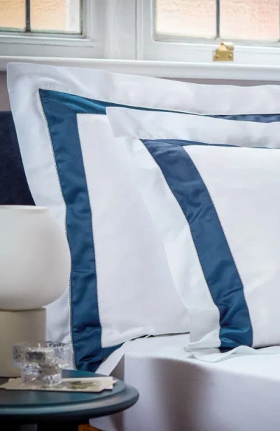 Christy Balmoral Luxury Cotton Sateen Oxford Style Pillow Sham Pairs