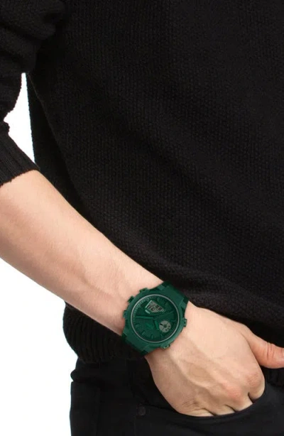 Lacoste Lc33 Silicone Strap Watch, 45mm