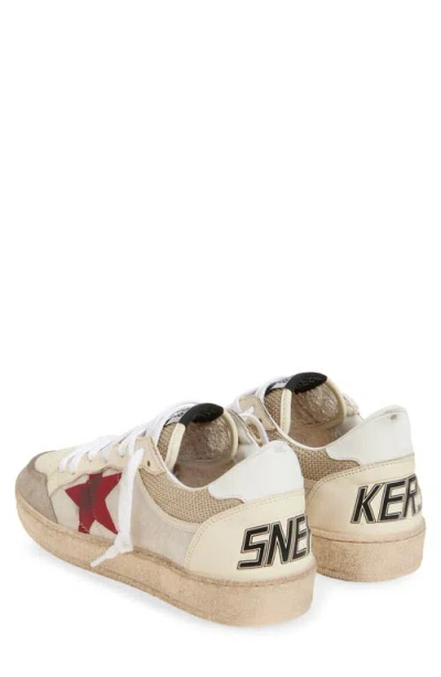 Golden Goose Ball Star Low Top Sneaker In Multi