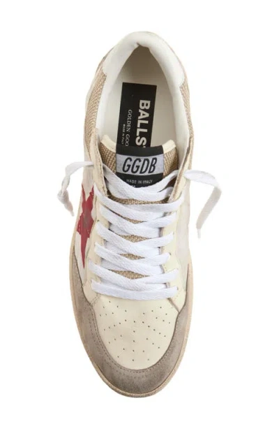 Golden Goose Ball Star Low Top Sneaker In Multi
