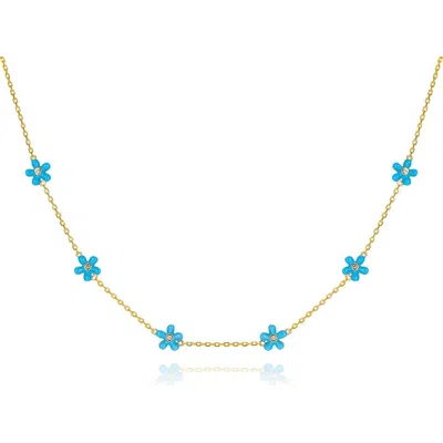 Anna Zuckerman Petit Rosie Necklace