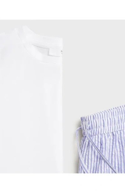 Mango Mixed Media Short Pajamas
