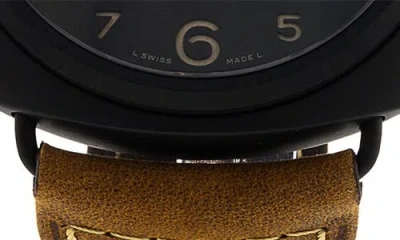 Watchfinder & Co. Panerai  2020 Radiomir Manual Leather Strap Watch, 45mm