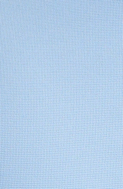 Mizzen + Main Mizzen+main Leeward Trim Fit Light Blue Performance Button-up Shirt In Blue