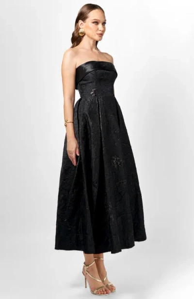 Bariano Alanna Jacquard A Line Midi