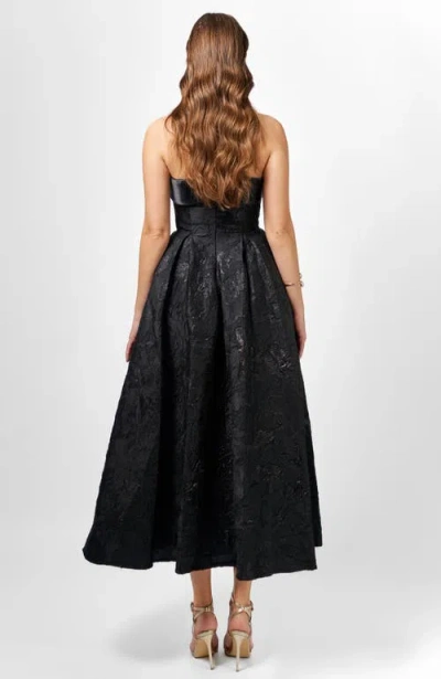 Bariano Alanna Jacquard A Line Midi
