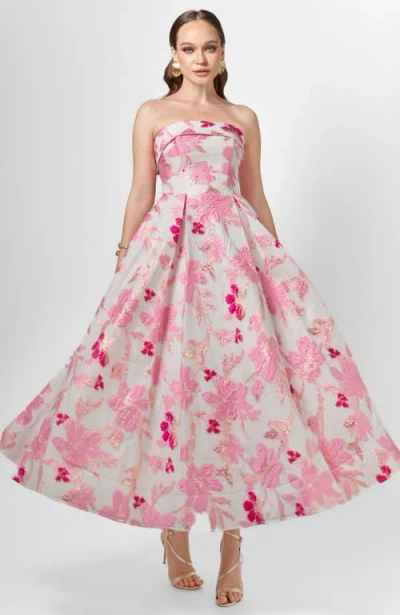 Bariano Alanna Jacquard A Line Midi
