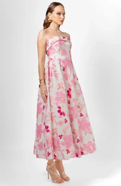 Bariano Alanna Jacquard A Line Midi