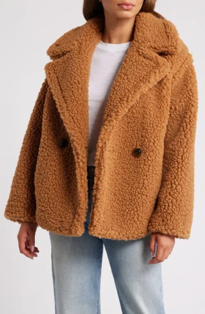 Ugg(r) Gertrude Teddy Faux Shearling Coat
