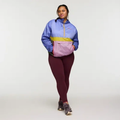 Cotopaxi Teca Half-zip Windbreaker In Blue