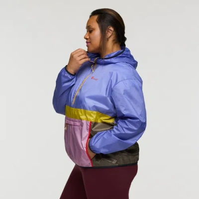 Cotopaxi Teca Half-zip Windbreaker In Blue