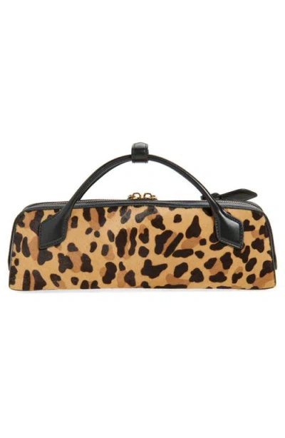 Alaïa Le Teckel Dark Red Clutch