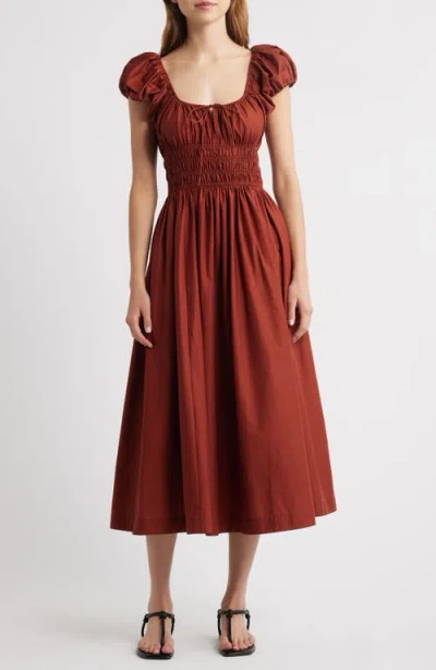 Doen Dôen Quinn Organic Cotton Poplin Maxi Dress