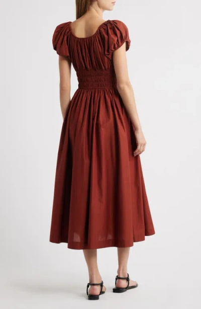 Doen Dôen Quinn Organic Cotton Poplin Maxi Dress