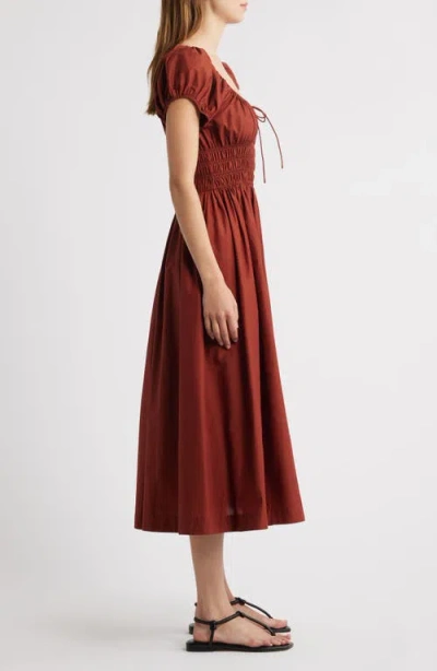Doen Dôen Quinn Organic Cotton Poplin Maxi Dress