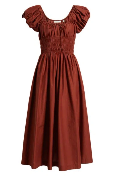 Doen Dôen Quinn Organic Cotton Poplin Maxi Dress