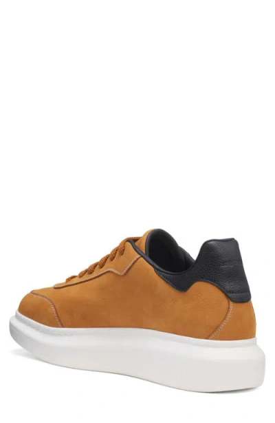 Alexander Mcqueen Logo Printed Low-top Sneakers In Orange
