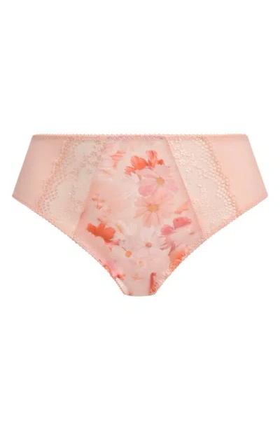 Elomi Plus Size Lucie High Leg Brief Underwear In Pink