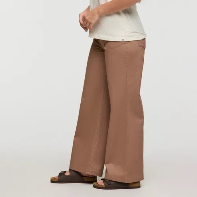 Cotopaxi Ambato Wide Leg Everyday Pant In Brown