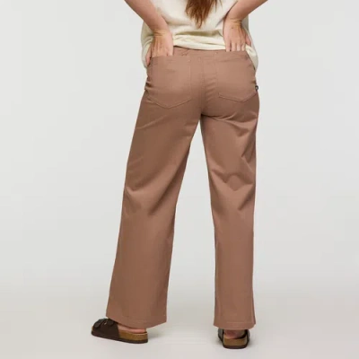 Cotopaxi Ambato Wide Leg Everyday Pant In Brown
