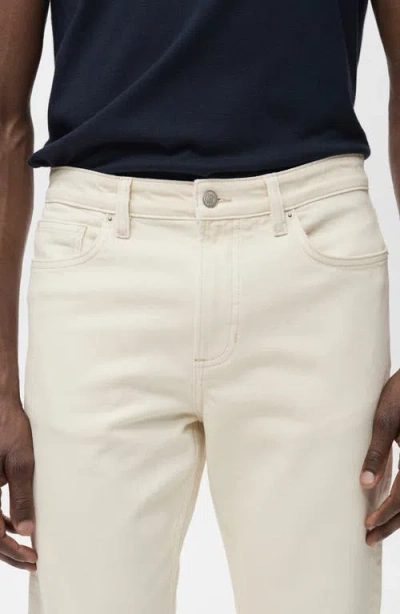 Mango Men's Ben Tapered Fit Jeans In White