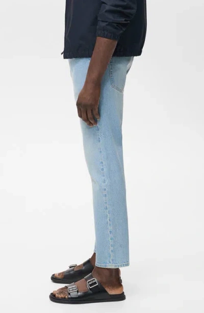Mango Jeans Ben Tapered Fit Light Blue In Blue