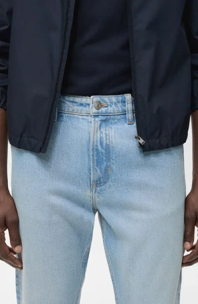 Mango Jeans Ben Tapered Fit Light Blue In Blue