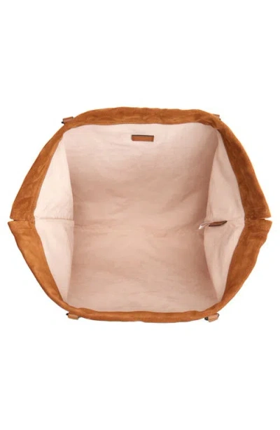 Jimmy Choo Large Drawstring Leather Tote
