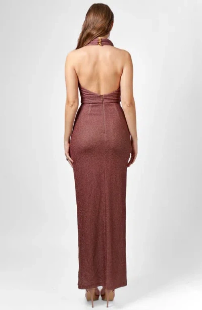 Bariano Allie High Neck Cowl Maxi