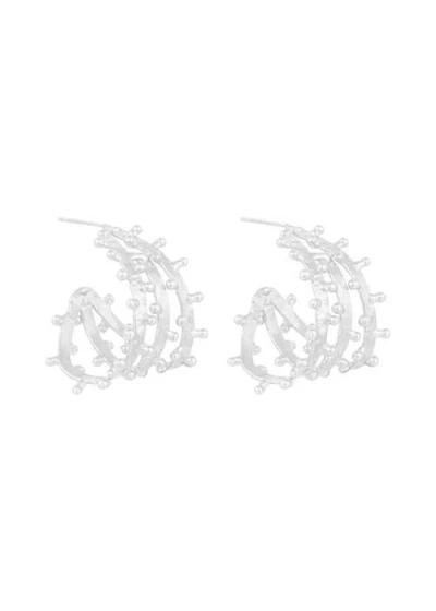 Sylvia Toledano Gold Hoops Earrings