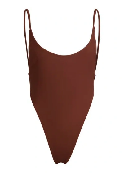 Minimale Animale Oasis One Piece Swimsuit In Brown