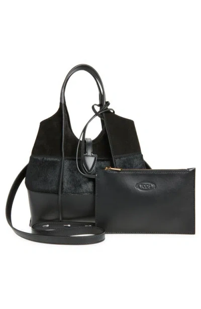 Tod's Mini T Timeless Mixed Media Tote