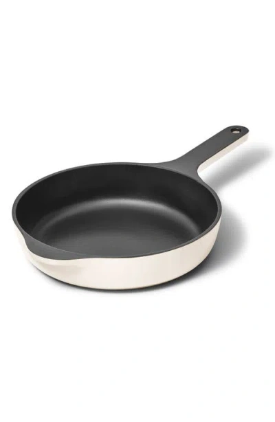 Caraway 8-inch Enameled Cast Iron Skillet In White