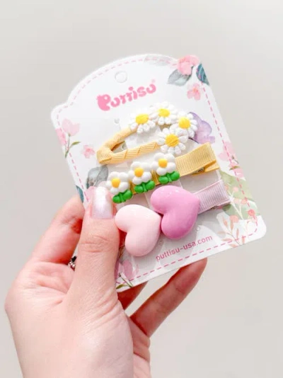 Puttisu 3pc Hair Clip Set