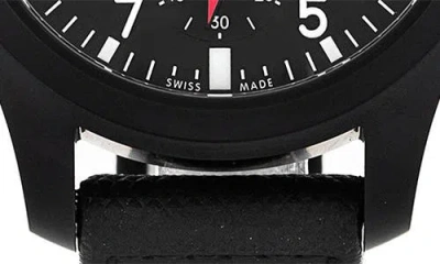 Watchfinder & Co. Iwc  2015 Pilot's Webbing Strap Double Chronograph Watch, 46mm