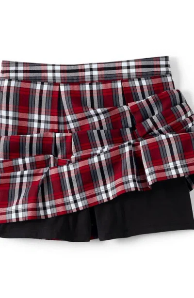 Lands' End School Uniform  Plaid Skort Top Of Knee