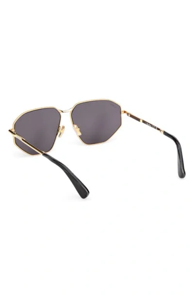 Max Mara Geometric-frame Sunglasses